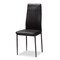 Baxton Studio Matiese Modern Black Faux Leather Upholstered Dining Chair, PK4 146-8784 - alternate 4